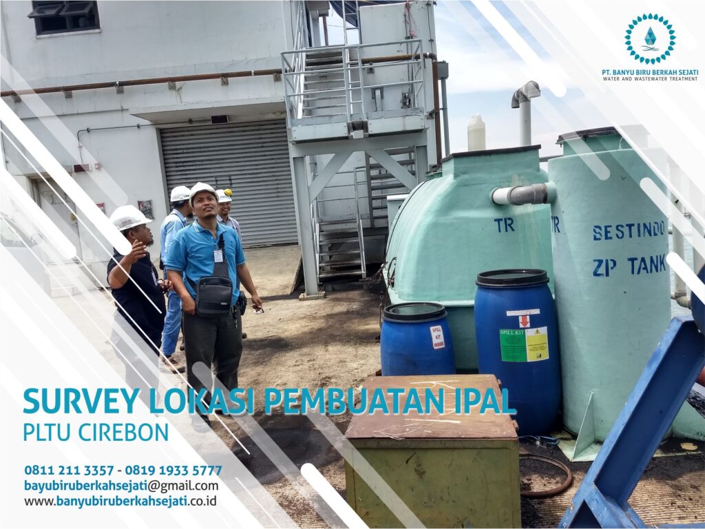 Survey proyek pengolahan air di PLTU Cirebon